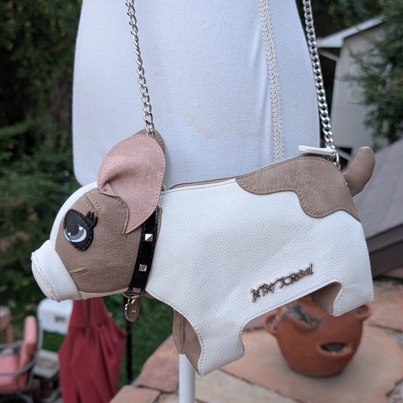 Betsey Johnson Handbags - Betsey Johnson Roxy Puppy Crossbody Bag